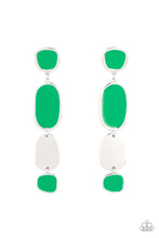 Load image into Gallery viewer, Paparazzi Earring - All Out Allure - Green