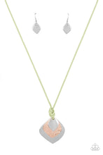 Load image into Gallery viewer, Paparazzi Necklace - Face The ARTIFACTS - Green