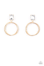 Load image into Gallery viewer, Paparazzi Earring - Prismatic Perfection - Gold