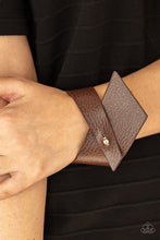 Load image into Gallery viewer, Paparazzi Bracelet - PIECE Offering - Brown