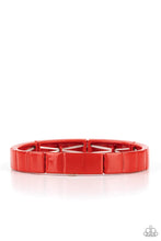 Load image into Gallery viewer, Paparazzi Bracelet - Material Movement - Red