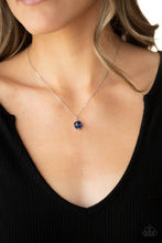 Load image into Gallery viewer, Paparazzi Necklace - Undeniably Demure - Blue