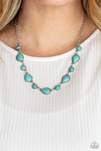 Load image into Gallery viewer, Paparazzi Necklace - Heavenly Teardrops - Blue