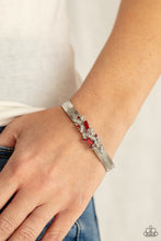 Load image into Gallery viewer, Paparazzi Bracelet - A Chic Clique - Red