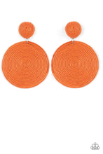 Load image into Gallery viewer, Paparazzi Earring - Circulate The Room - Orange
