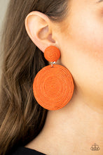 Load image into Gallery viewer, Paparazzi Earring - Circulate The Room - Orange