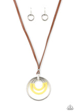 Load image into Gallery viewer, Paparazzi Necklace - Hypnotic Happenings - Yellow