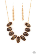 Load image into Gallery viewer, Paparazzi Necklace - Elliptical Episode - Brown
