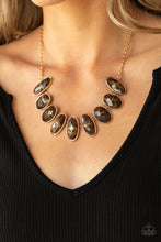 Load image into Gallery viewer, Paparazzi Necklace - Elliptical Episode - Brown
