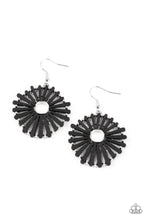 Load image into Gallery viewer, Paparazzi Earring - SPOKE Too Soon - Black