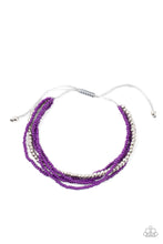 Load image into Gallery viewer, Paparazzi Bracelet - All Beaded Up - Purple