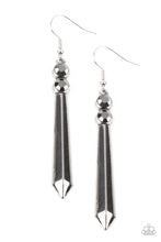 Load image into Gallery viewer, Paparazzi Earring - Sparkle Stream - Silver