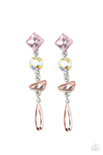 Load image into Gallery viewer, Paparazzi Earring - Rock Candy Elegance - Pink
