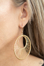 Load image into Gallery viewer, Paparazzi Earring - Artisan Applique - Gold