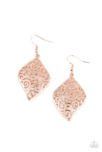 Load image into Gallery viewer, Paparazzi Earring - Your Vine Or Mine - Rose Gold