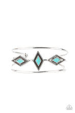 Load image into Gallery viewer, Paparazzi Bracelet - Desert Diamondback - Blue