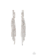 Load image into Gallery viewer, Paparazzi Earring - Cosmic Candescence - White