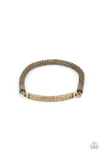 Load image into Gallery viewer, Paparazzi Bracelet - Fearlessly Unfiltered - Brass
