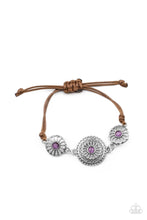 Load image into Gallery viewer, Paparazzi Bracelet - Bohemian Botany - Purple