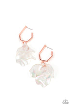 Load image into Gallery viewer, Paparazzi Earring - Jaw-Droppingly Jelly - Copper