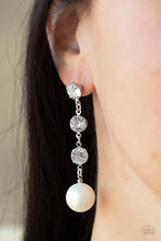 Load image into Gallery viewer, Paparazzi Earring - Yacht Scene - White