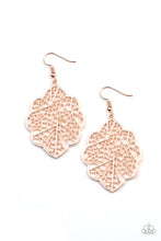 Load image into Gallery viewer, Paparazzi Earring - Meadow Mosaic - Rose Gold