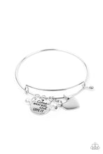 Load image into Gallery viewer, Paparazzi Bracelet - Come What May and Love It - White