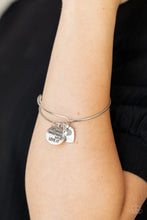 Load image into Gallery viewer, Paparazzi Bracelet - Come What May and Love It - White