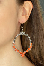 Load image into Gallery viewer, Paparazzi Earring - Thai Treasures - Orange