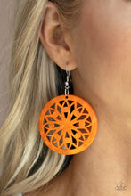 Load image into Gallery viewer, Paparazzi Earring - Ocean Canopy - Orange