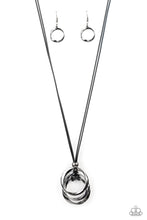 Load image into Gallery viewer, Paparazzi Necklace - Harmonious Hardware - Black
