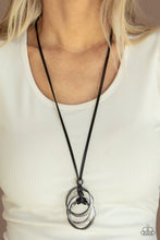 Load image into Gallery viewer, Paparazzi Necklace - Harmonious Hardware - Black