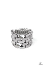 Load image into Gallery viewer, Paparazzi Ring - Checkered Couture - Silver