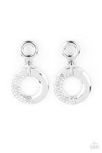 Load image into Gallery viewer, Paparazzi Earring - Modern Motivation - White