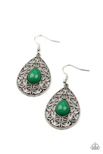 Load image into Gallery viewer, Paparazzi Earring - Fanciful Droplets - Green