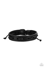 Load image into Gallery viewer, Paparazzi Bracelet - Macho Mystery - Black