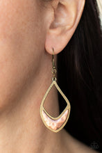 Load image into Gallery viewer, Paparazzi Earring - Artisan Treasure - Brass