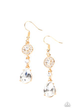 Load image into Gallery viewer, Paparazzi Earring - Graceful Glimmer - Gold
