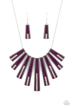 Load image into Gallery viewer, Paparazzi Necklace - FAN-tastically Deco - Purple