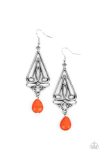 Load image into Gallery viewer, Paparazzi Earring - Transcendent Trendsetter - Orange