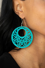 Load image into Gallery viewer, Paparazzi Earring - Tropical Reef - Blue