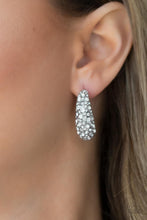 Load image into Gallery viewer, Paparazzi Earring - Glamorously Glimmering - White