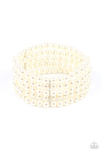 Load image into Gallery viewer, Paparazzi Bracelet - A Pearly Affair - White