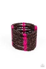 Load image into Gallery viewer, Paparazzi Bracelet - Tropical Trendsetter - Pink