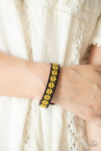 Load image into Gallery viewer, Paparazzi Bracelet - Wildflower Wayfarer - Yellow