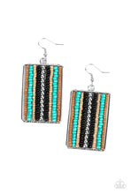 Load image into Gallery viewer, Paparazzi Earring - Beadwork Wonder - Black