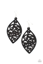 Load image into Gallery viewer, Paparazzi Earring - Coral Garden - Black