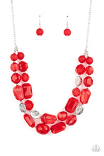 Load image into Gallery viewer, Paparazzi Necklace - Oceanic Opulence - Red