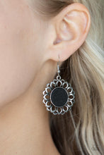 Load image into Gallery viewer, Paparazzi Earring - Farmhouse Fashionista - Black