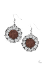Load image into Gallery viewer, Paparazzi Earring - Farmhouse Fashionista - Brown